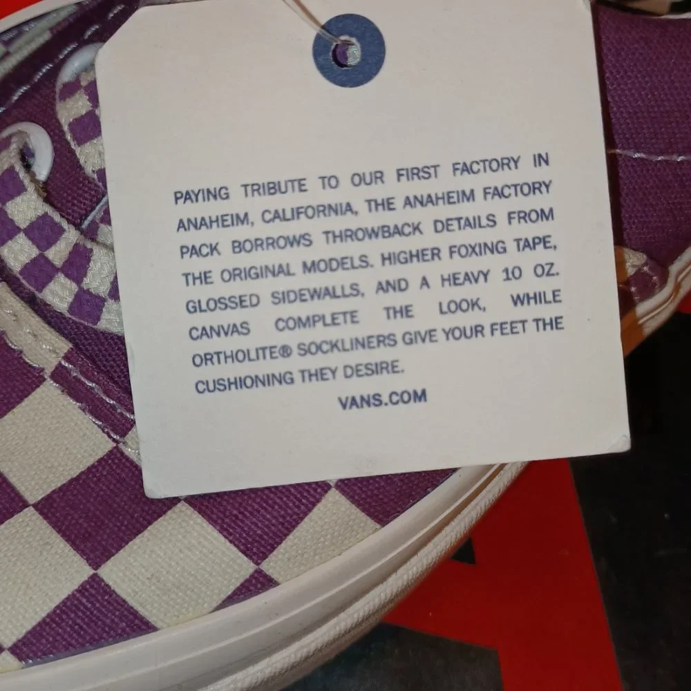 Rare Vans Style 95 Lacey DX Size Women's 5/Men's 3.5 VN0A4BU3XMZ